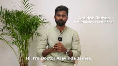 Aravind James J L offering Naturopathy 