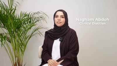 Nagham Abdoh offering Nutrition counseling 
