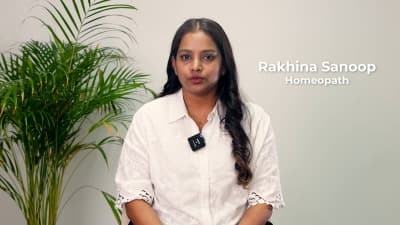 Rakhina  Sanoop offering Homeopathy 