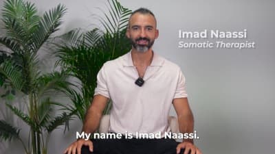 Imad Naassi offering Breathwork therapy 